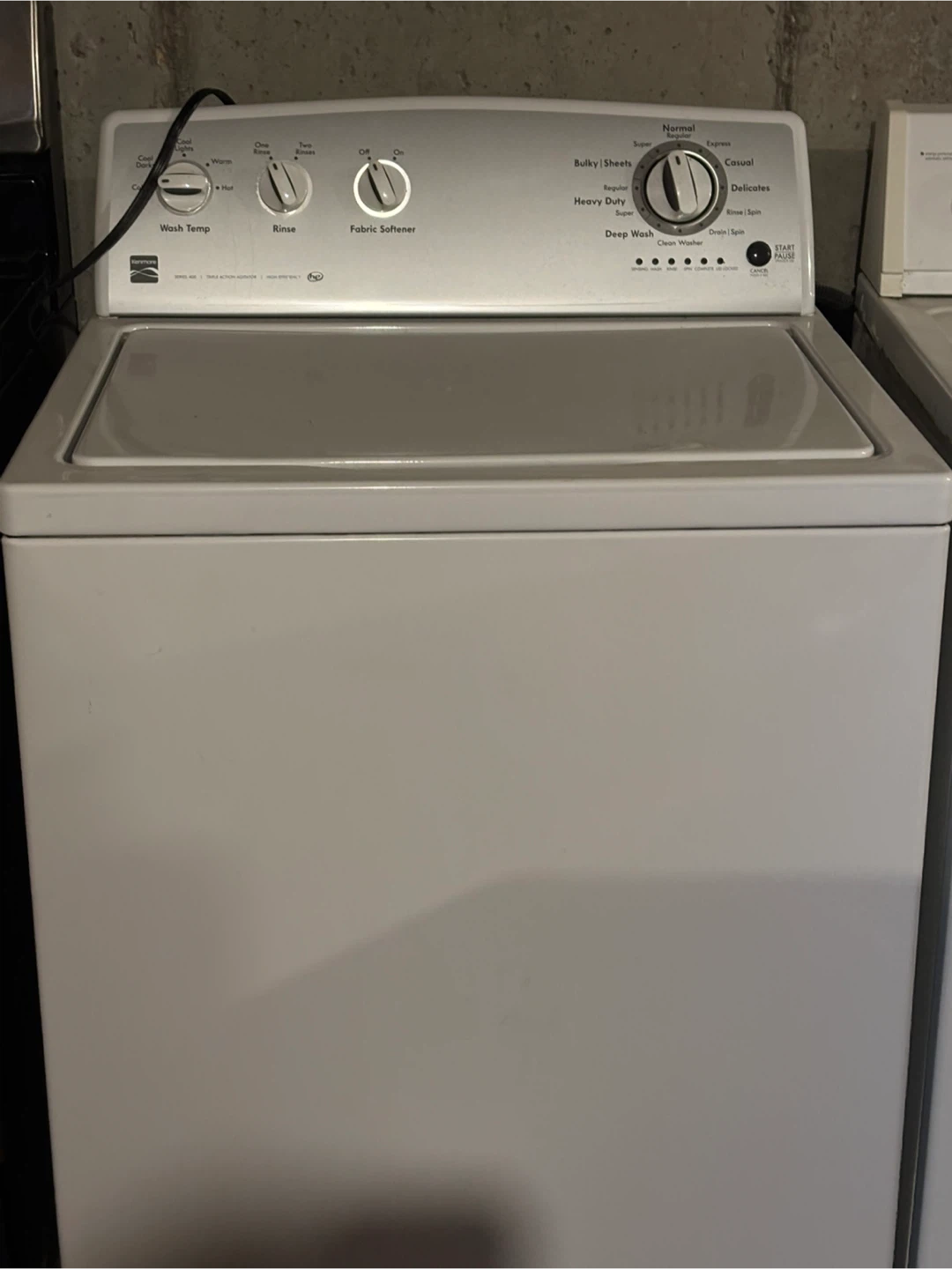 Kenmore Series 400 Washer – Fully Functional