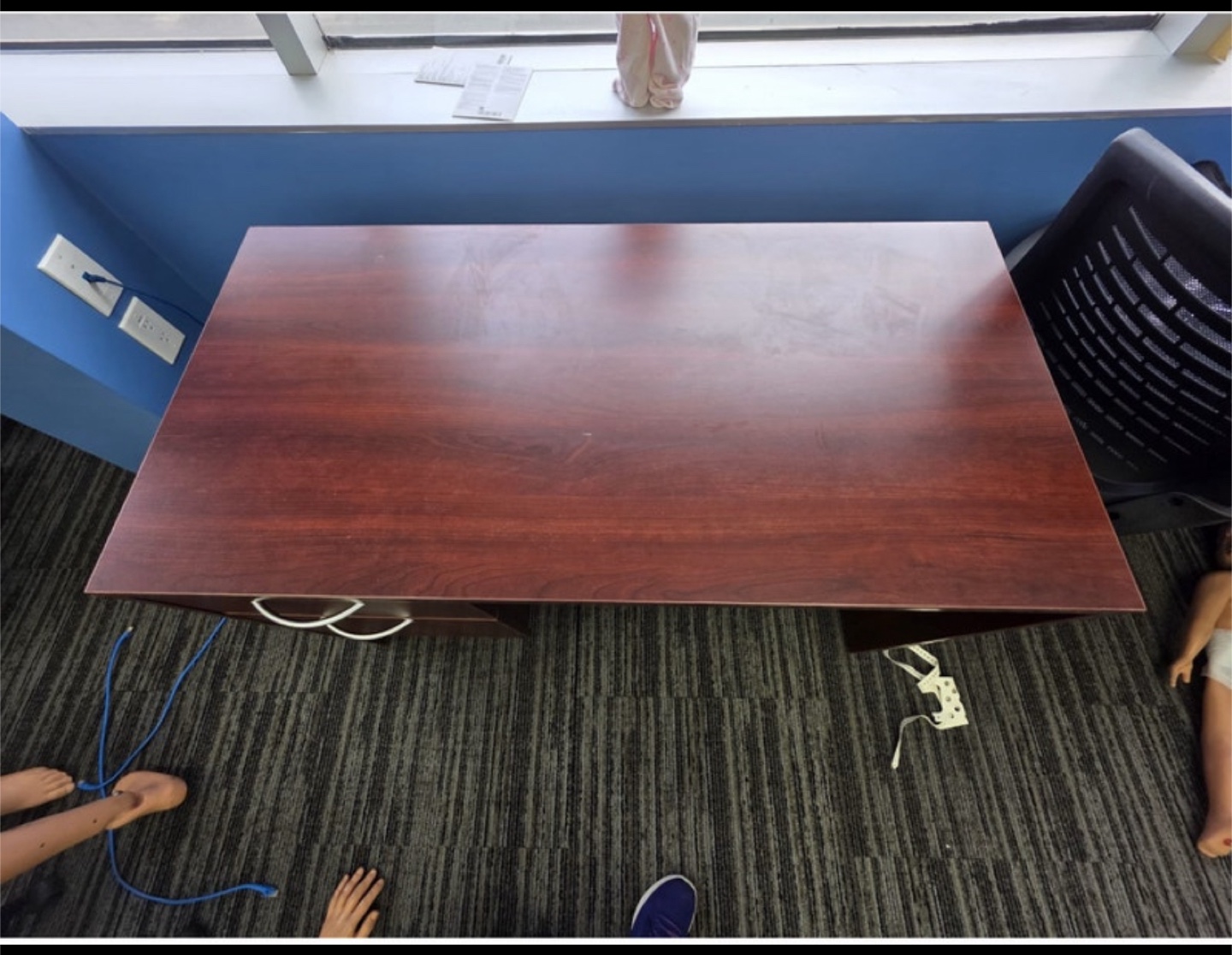 Office Desk with Two Drawers - photo 2