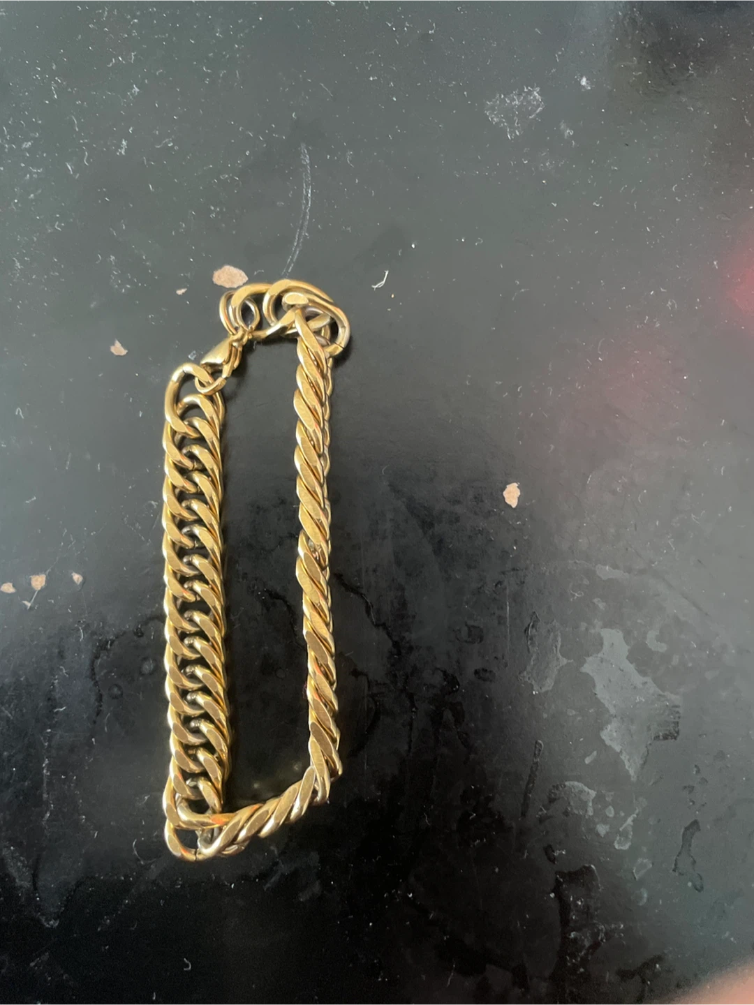 Gold Tone Chain Bracelet - photo 2