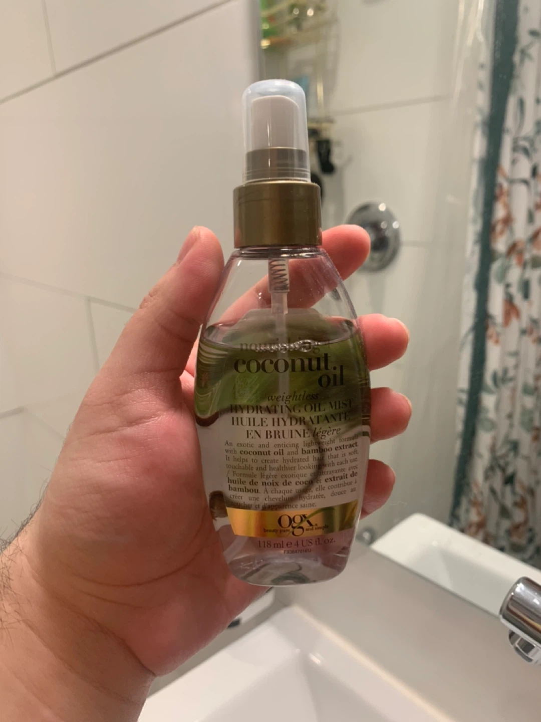 Mielle Leave-In Conditioner + OGX Nourishing Hair Oil - photo 2