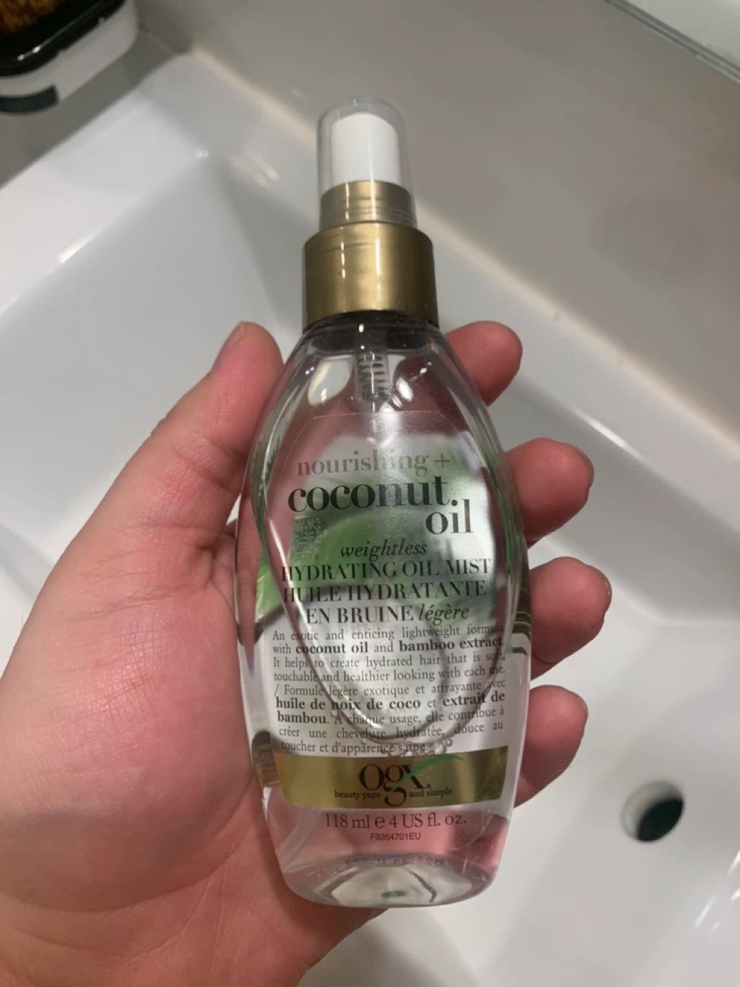 Mielle Leave-In Conditioner + OGX Nourishing Hair Oil - photo 3
