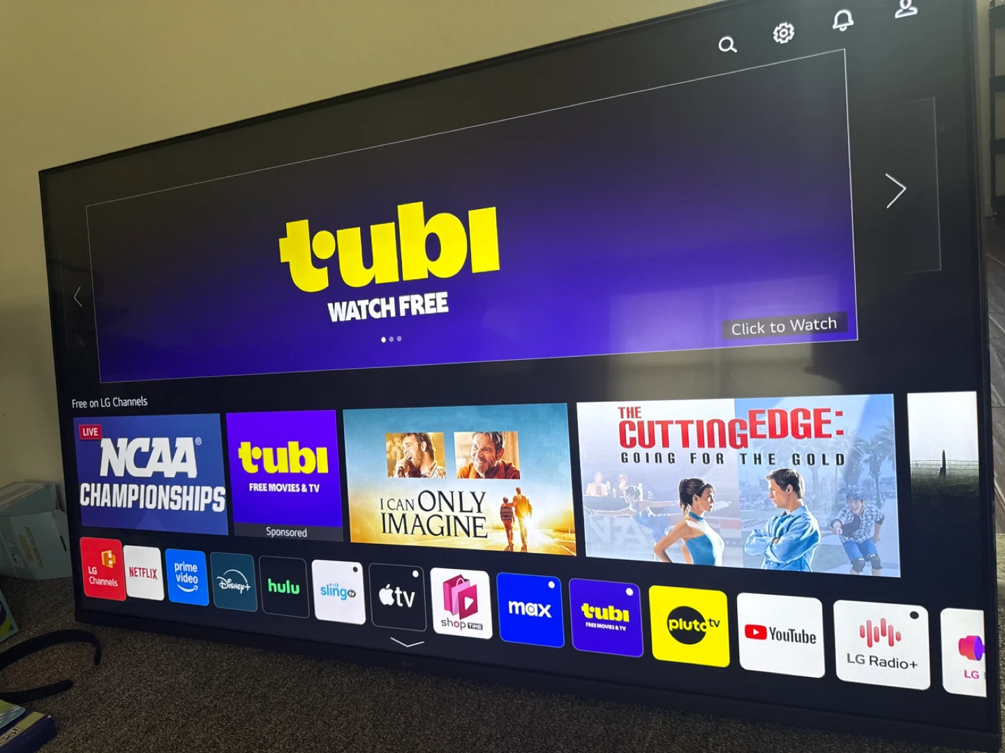 LG 50” 4K UHD Smart TV 2160p webOS, 50UQ7070ZUE