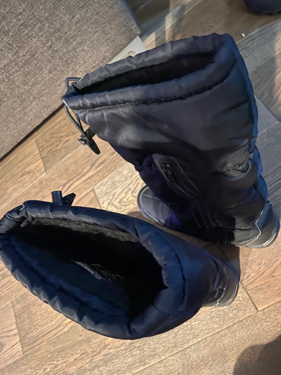 🧡 EUC: Ladies Superfit Black Winter Puffer Boots Size 8 🧡 - photo 5