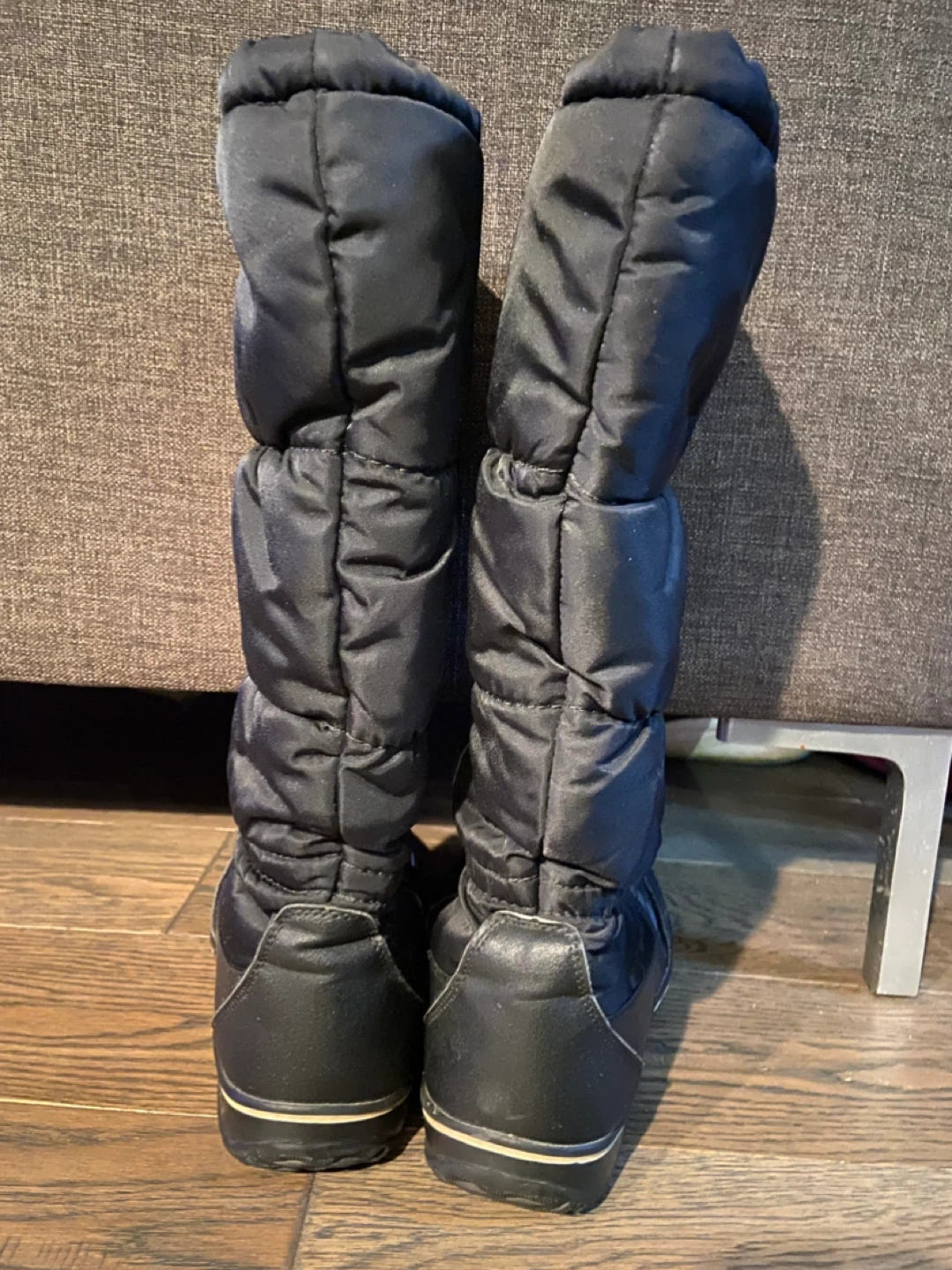 🧡 EUC: Ladies Superfit Black Winter Puffer Boots Size 8 🧡 - photo 4