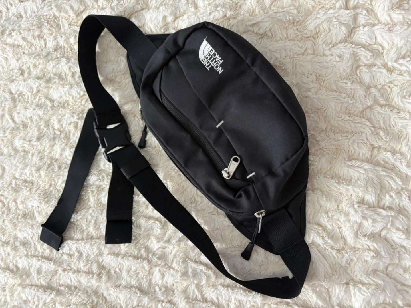 The North Face Black Waist Bag