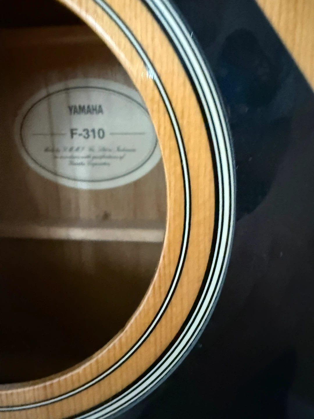 Yamaha F-310 Acoustic Guitar - photo 5