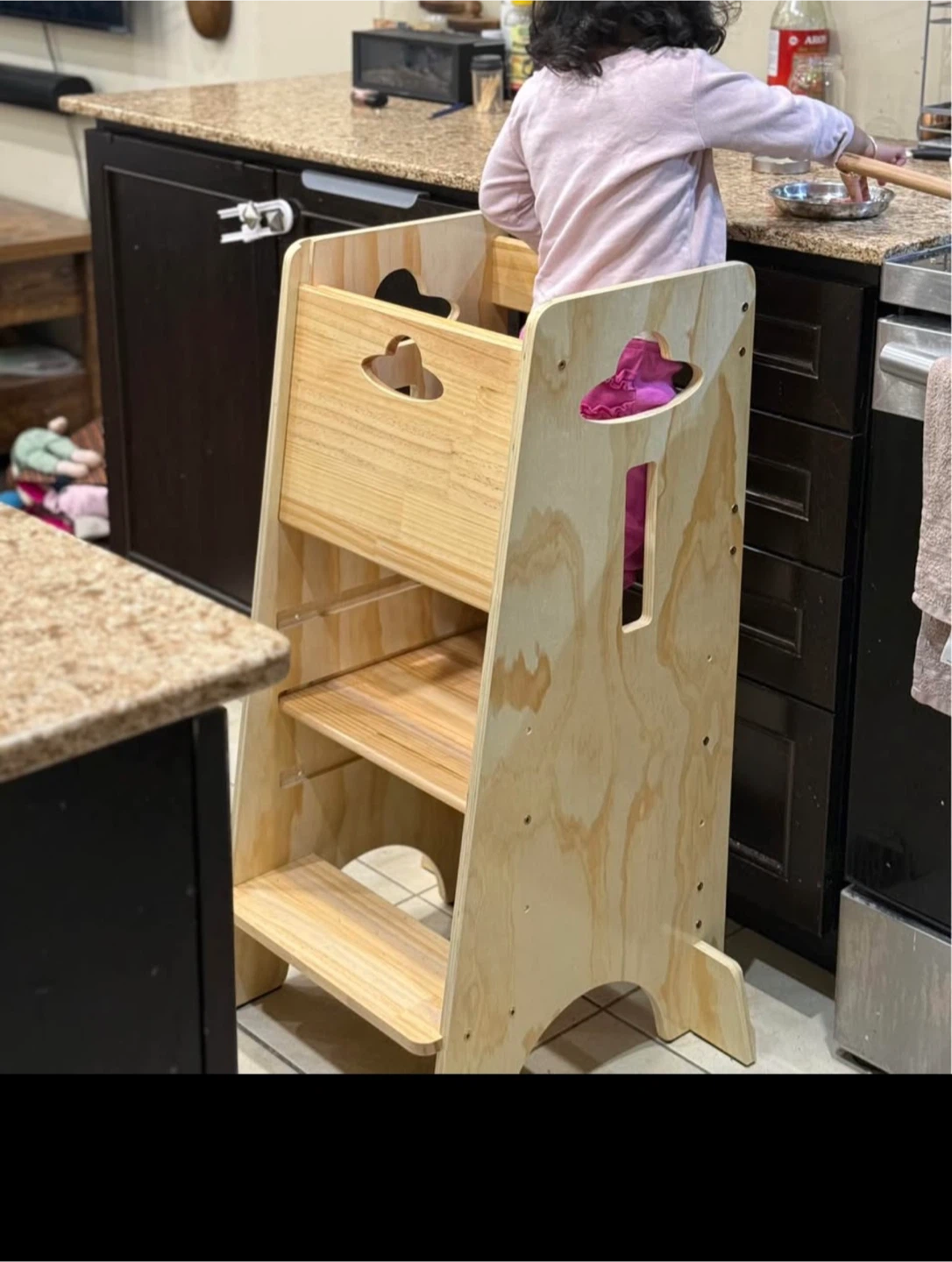 Wooden Standing Tower for Kids