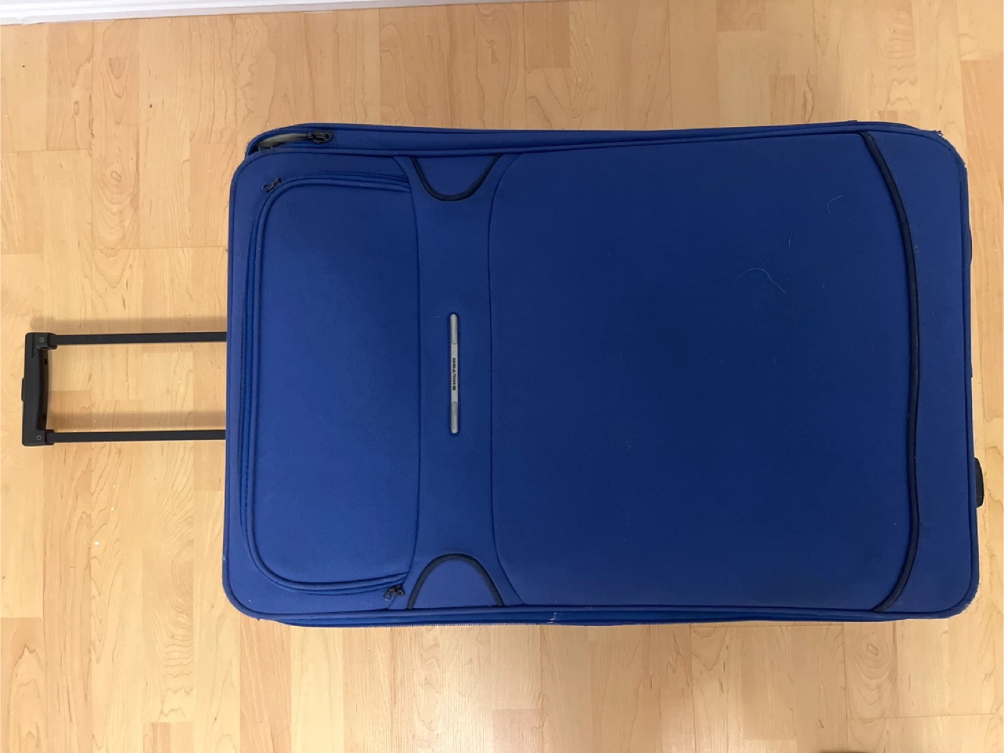 Blue Hilton Luggage (broken)