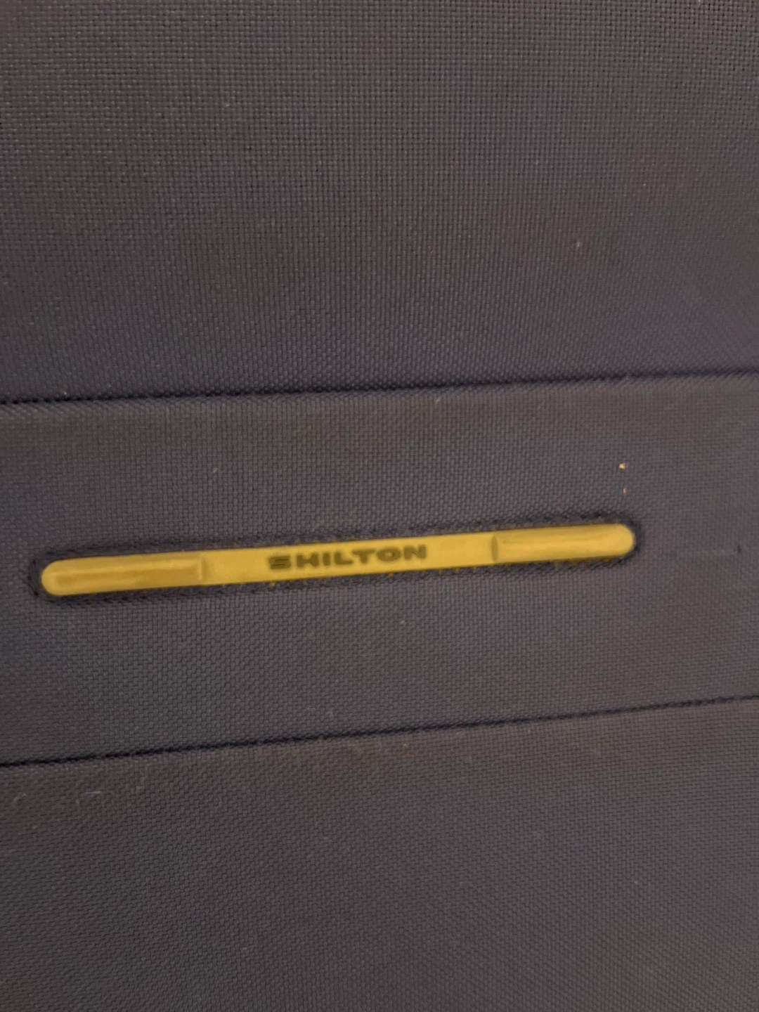 Blue Hilton Luggage (broken) - photo 2