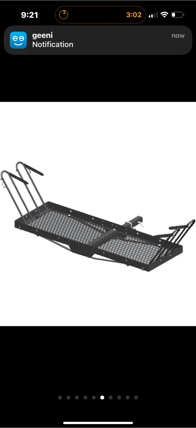 Hitch Cargo Carrier & Bike Rack - photo 3