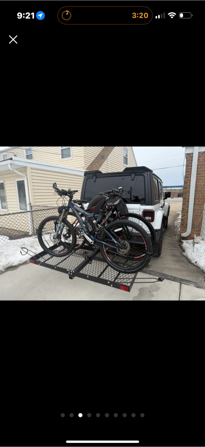 Hitch Cargo Carrier & Bike Rack - photo 4