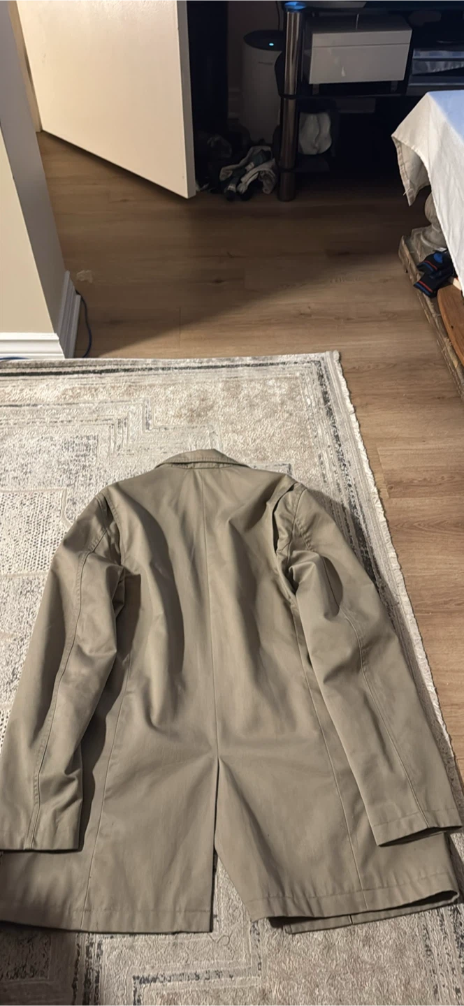 Jack & Jones Men's Tan Trench Coat - photo 3