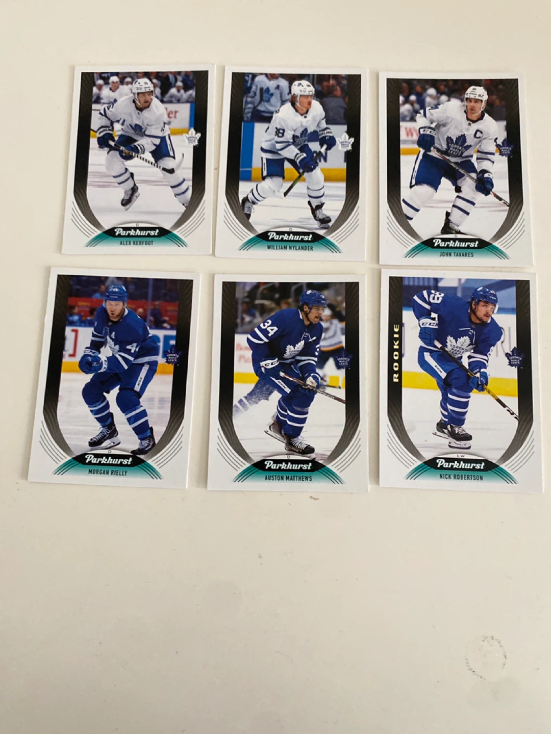 Parkhurst Toronto Maple Leafs Hockey Cards