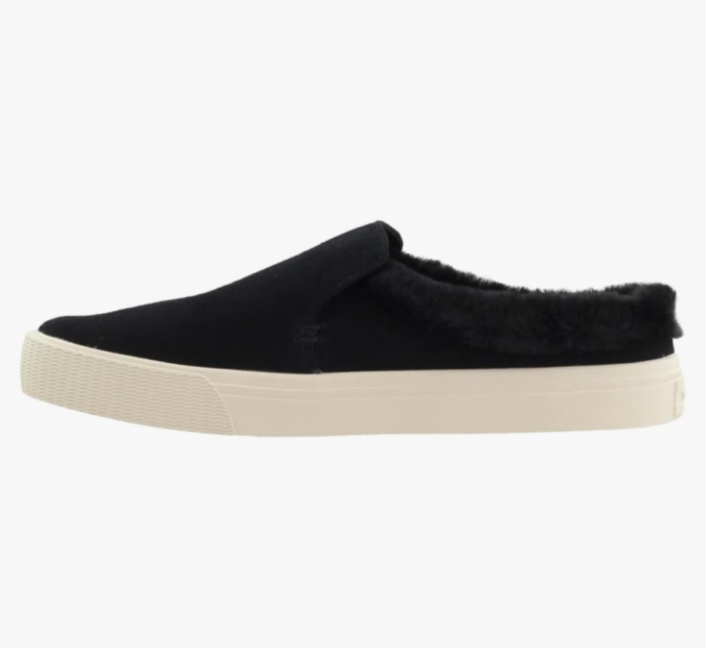 TOMS Black Furry Winter Slip-on Sneakers🥕 - photo 3