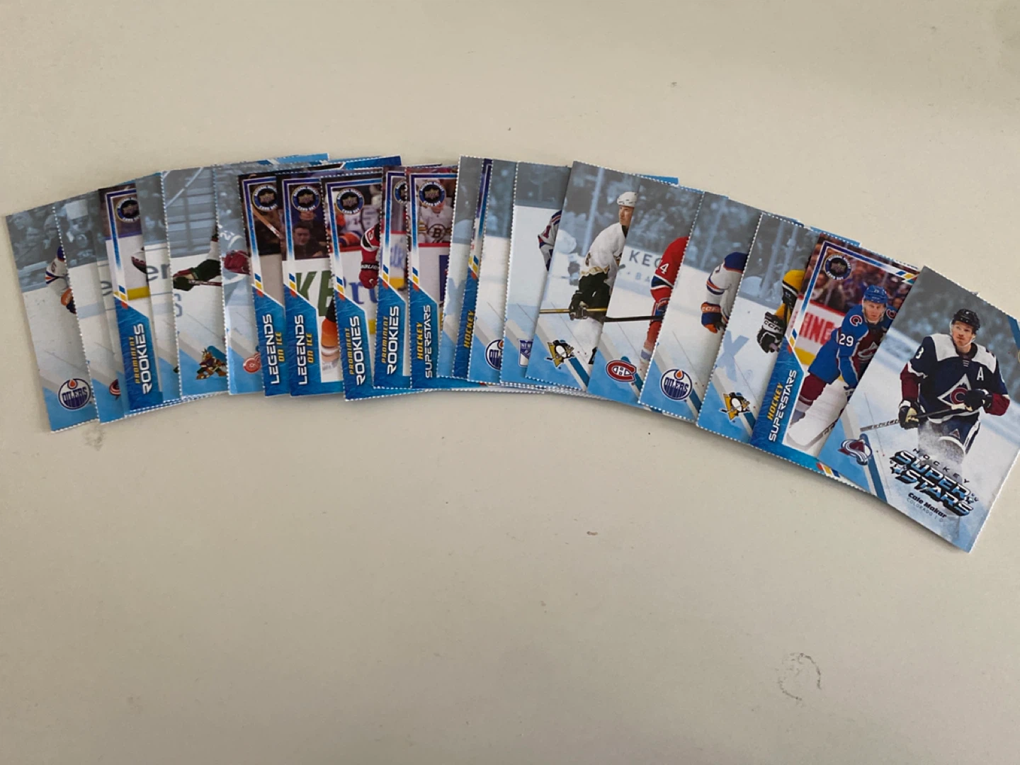 Collection of Hockey Cards - Rookies, Legends, and Superstars