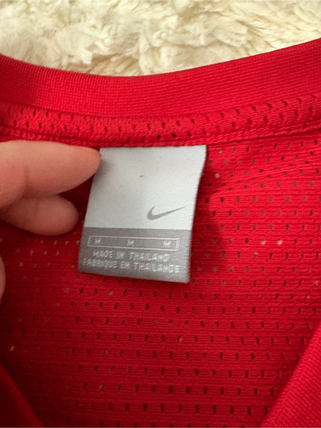 Nike Red Basketball Jersey - photo 2