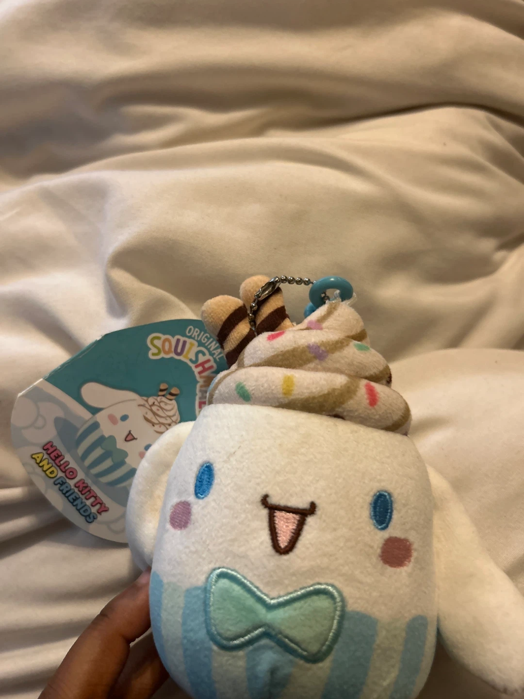 Squishmallows Cinnamoroll Keychain Plush