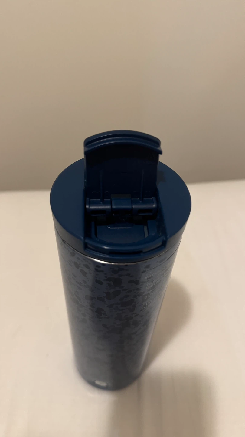 Brand new Starbucks stainless blue tumbler vacuum sealed - photo 2
