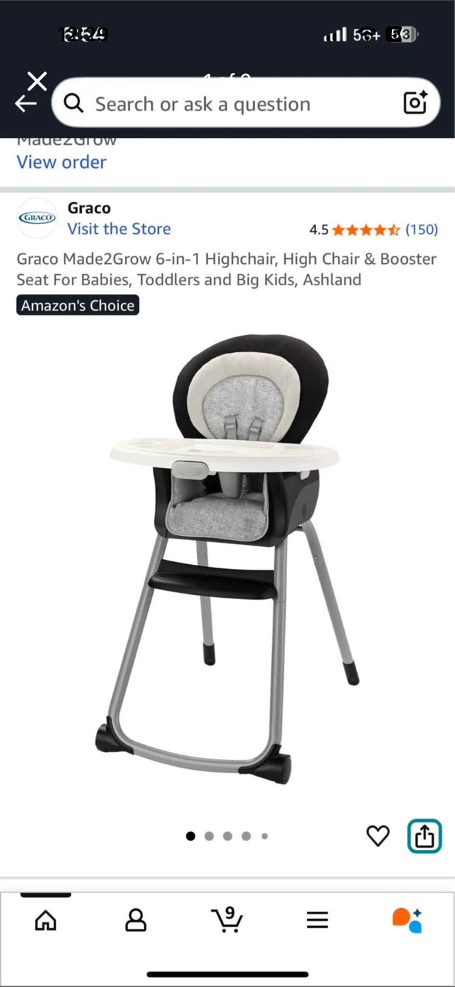 Graco Made2Grow 6-in-1 Highchair
