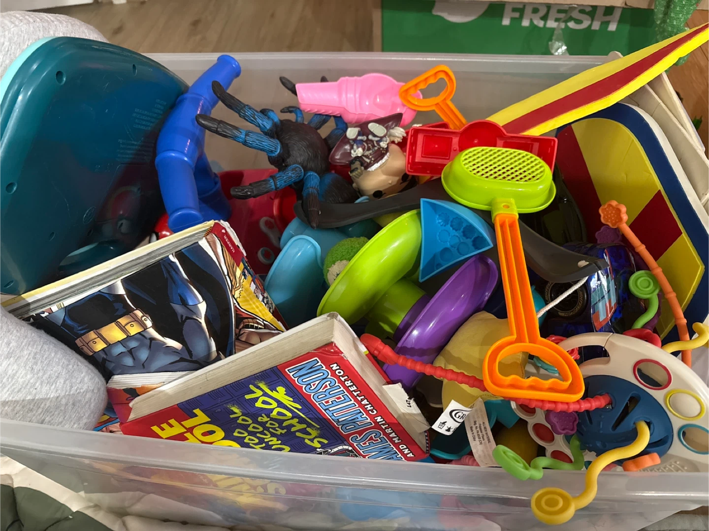 Mixed Toy Bundle with Batman Book