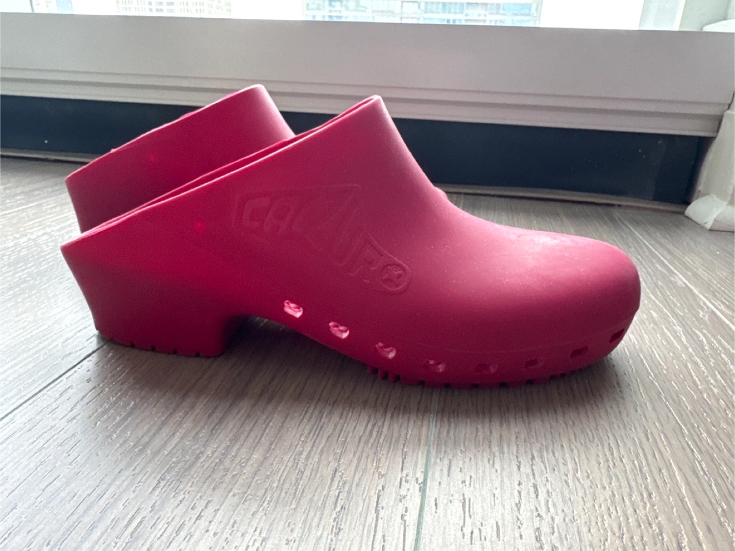 CALZURO Clogs - dark pink - photo 3