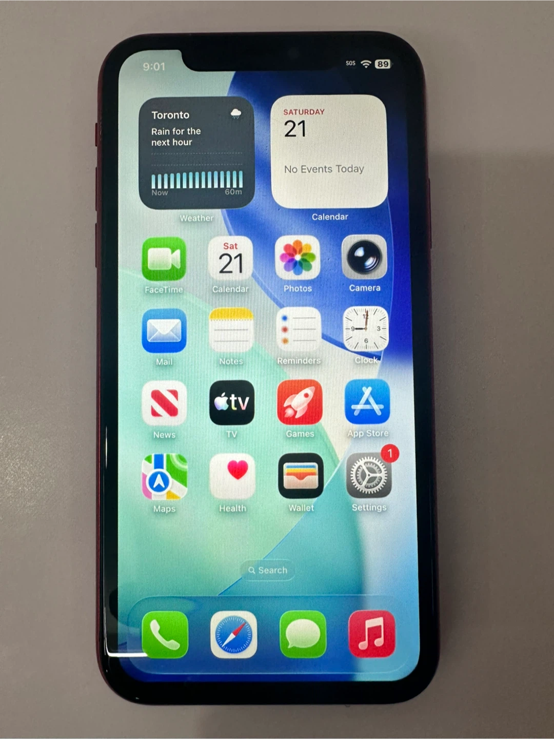 Apple iPhone 11 128GB Red Unlocked Dual Sim - photo 5