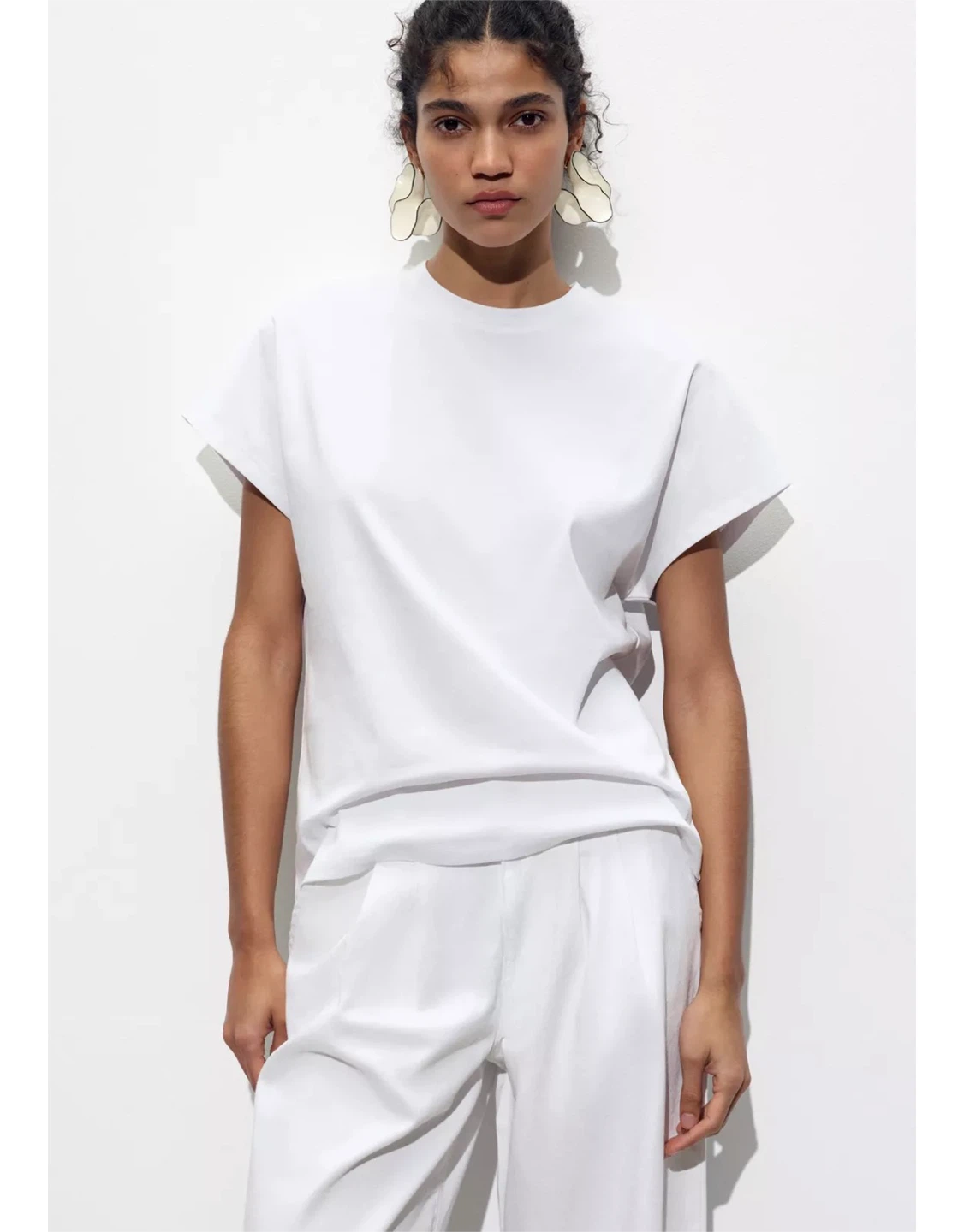 Zara White T-Shirt - photo 3