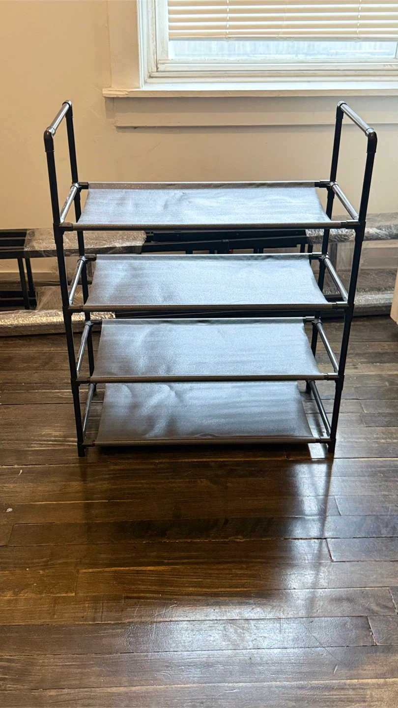 4-Tier Shoe Rack Organizer