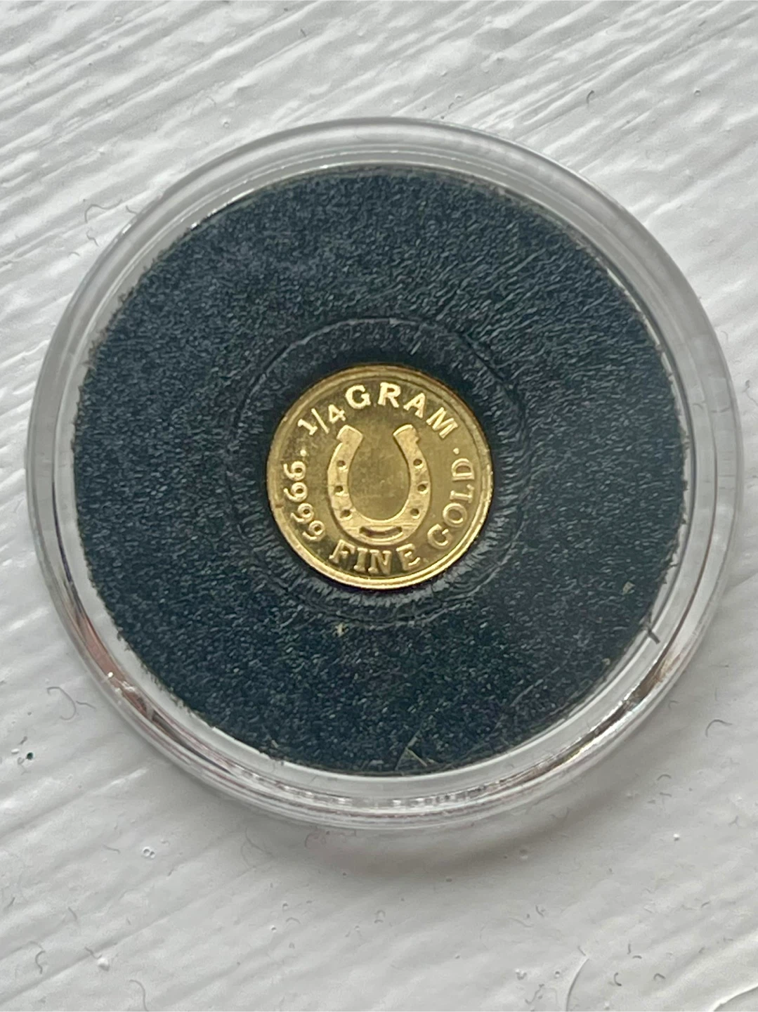 2 Gold Coins - Lucky Horseshoe Design - photo 2