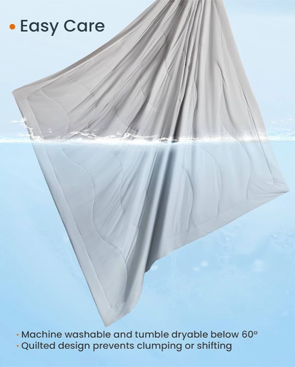 Lightweight Cooling Comforter Queen Microfiber - photo 5