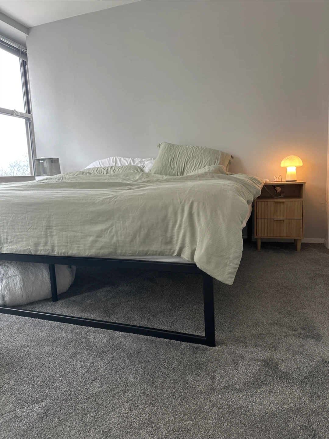 Metal Bed Frame King 79.5" x 75.5"