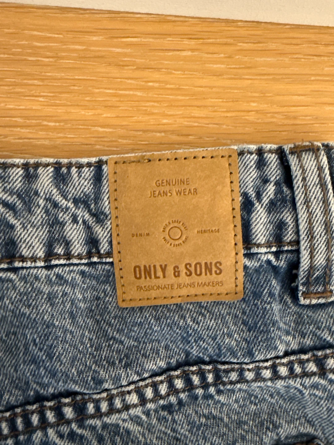 ONLY & SONS Loose Blue Washed Jeans - W36 L32 - photo 4