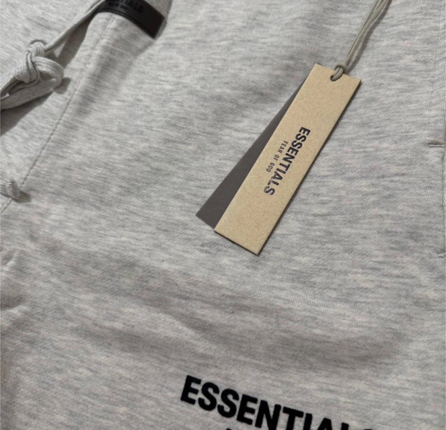 Essentials Fear Of God Light Oatmeal Shorts - All Sizes - photo 3