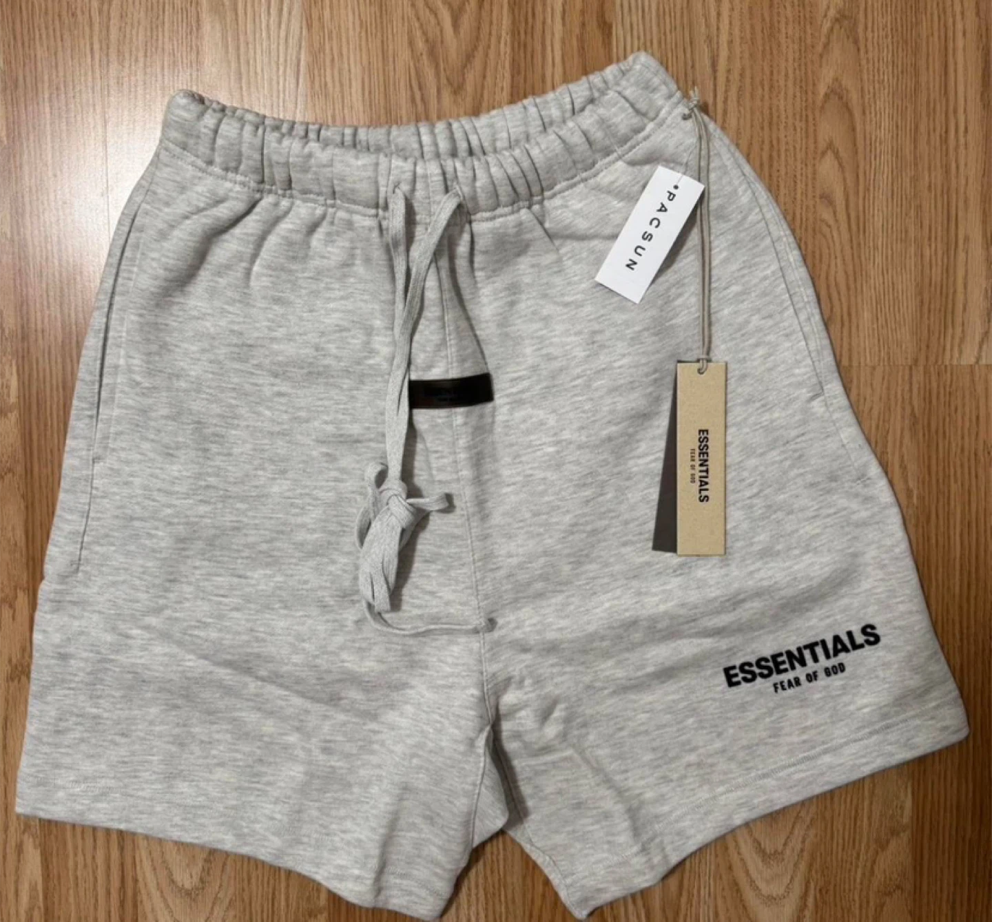 Essentials Fear Of God Light Oatmeal Shorts - All Sizes