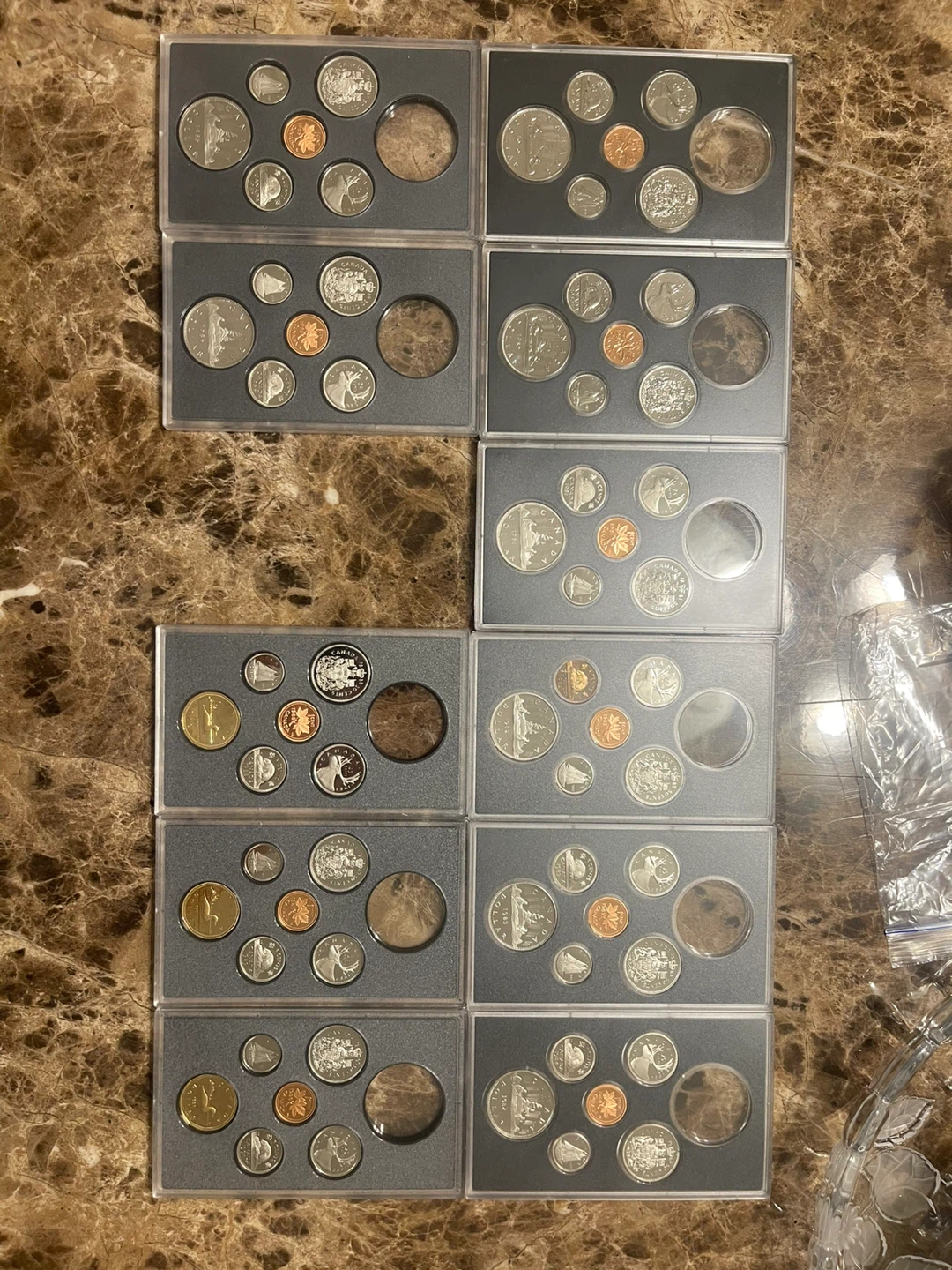 Collection of Canadian Coin Sets