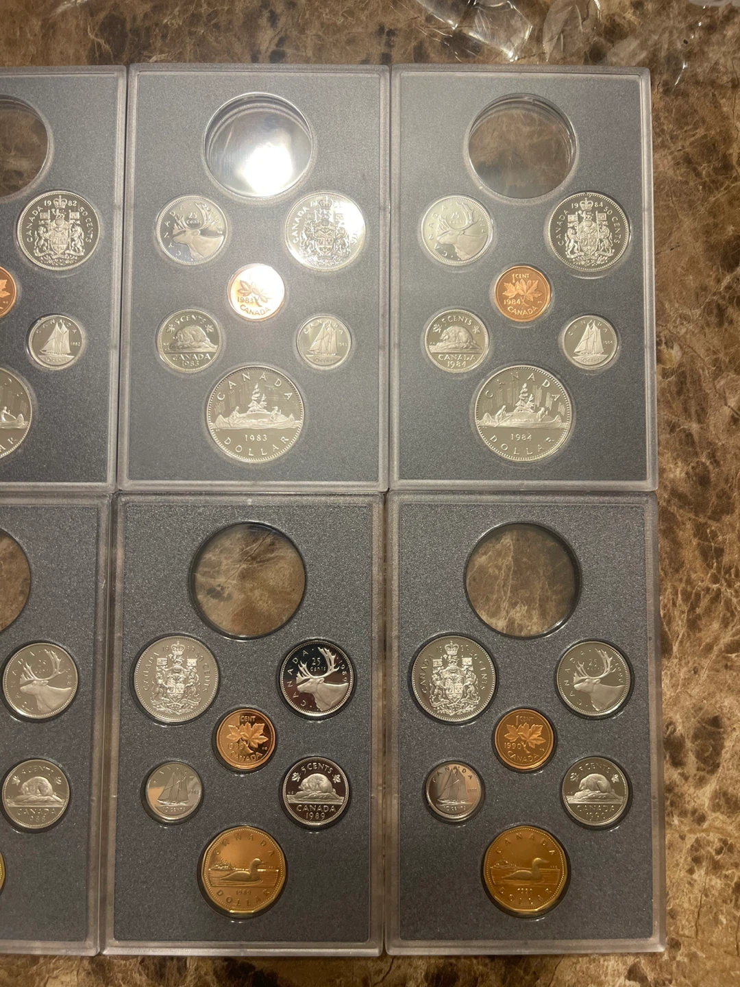 Collection of Canadian Coin Sets - photo 4
