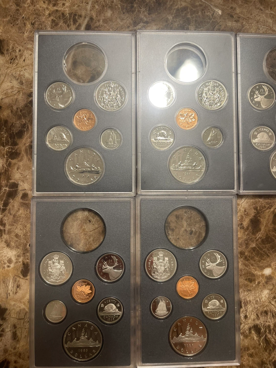 Collection of Canadian Coin Sets - photo 2