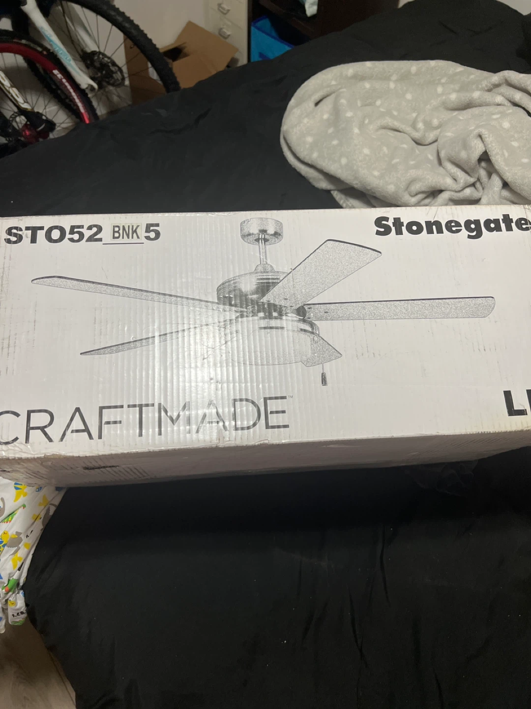 Brand new ceiling fan inbox