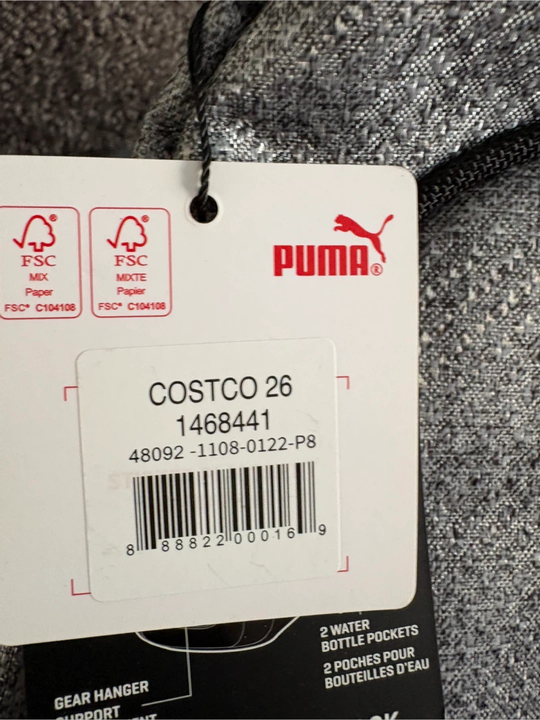 Puma Challenger Backpack - Grey