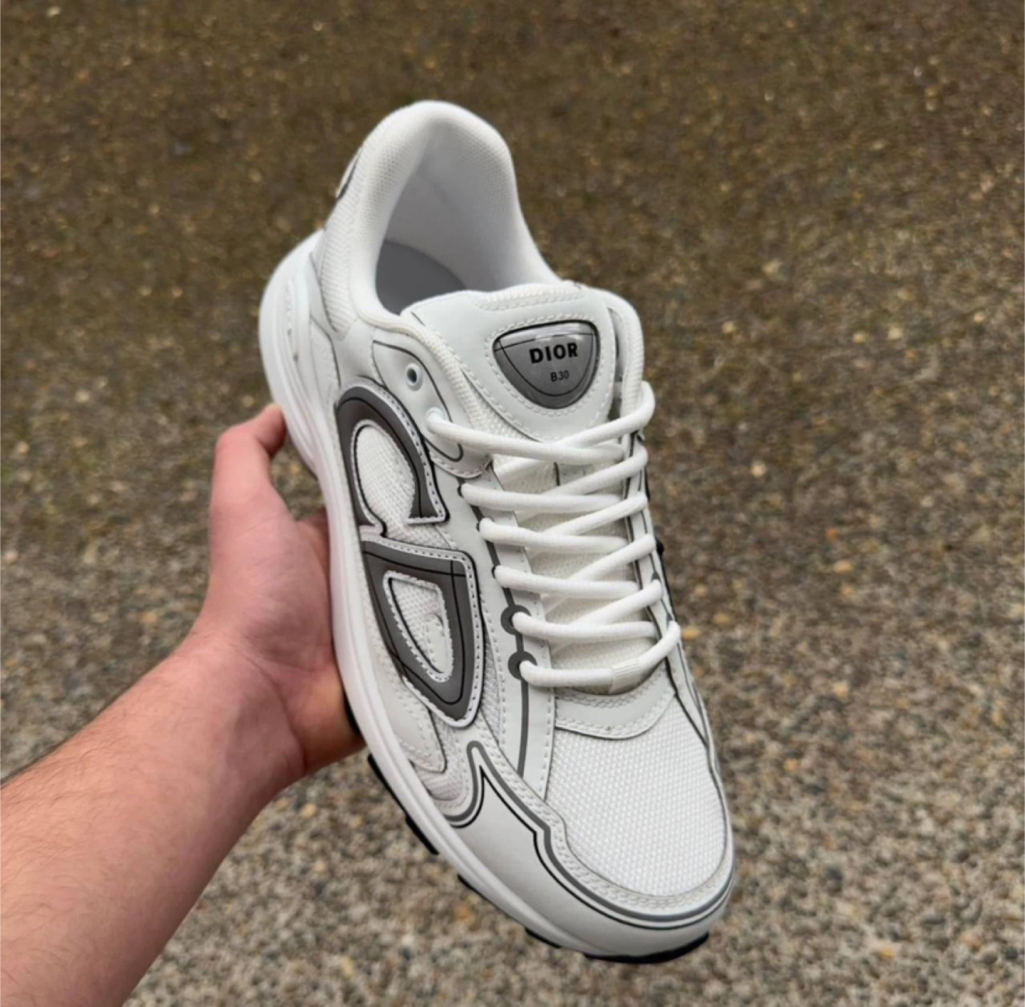 Dior B30 White Reflective Sneakers - All Sizes - photo 2