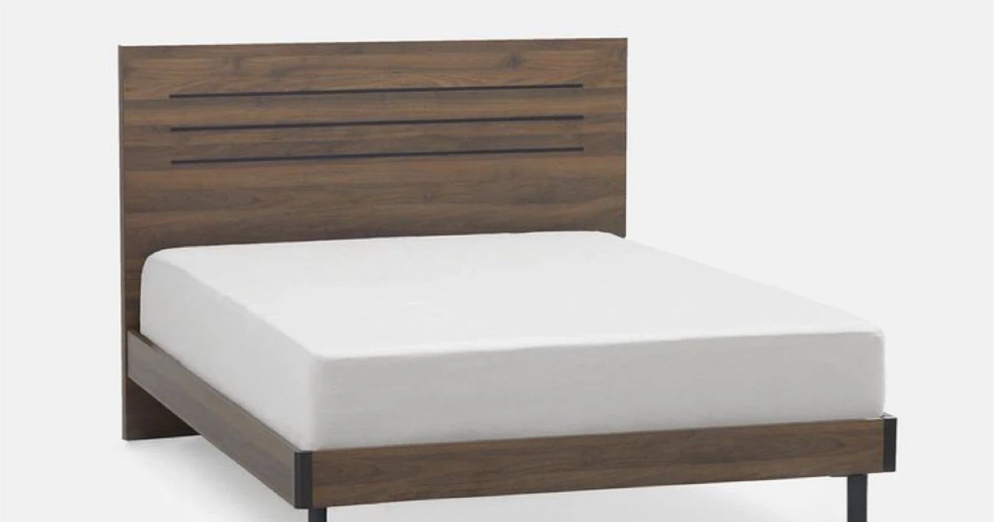 Double size bed “Kali” walnut - photo 3