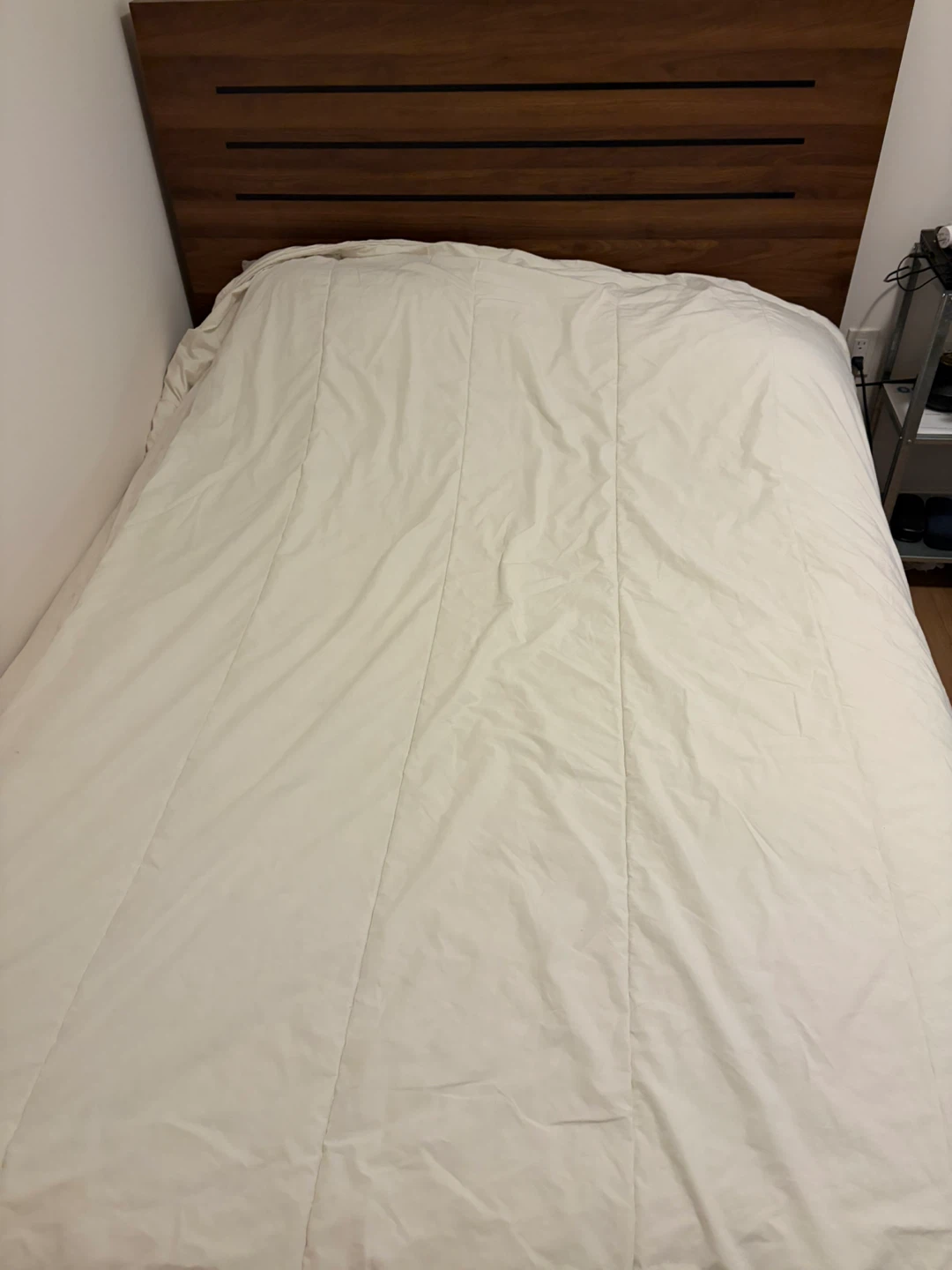 Double size bed “Kali” walnut - photo 2