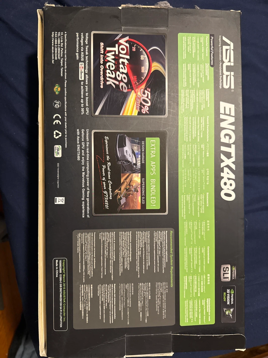 ASUS ENGTX480 1536MB GDDR5 Graphics Card - photo 2
