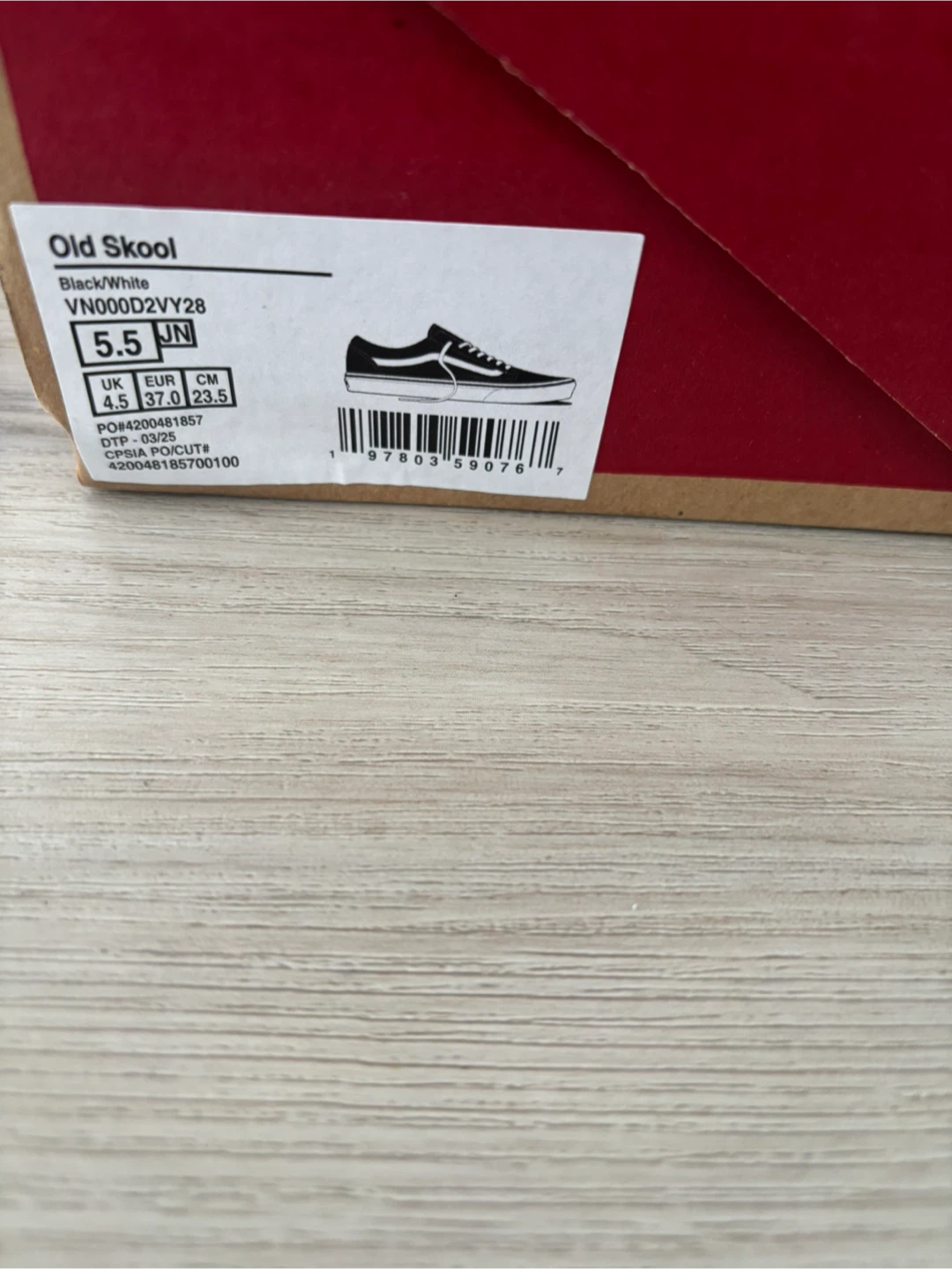 Vans Old Skool Black/White Suede Skate Shoes - photo 3