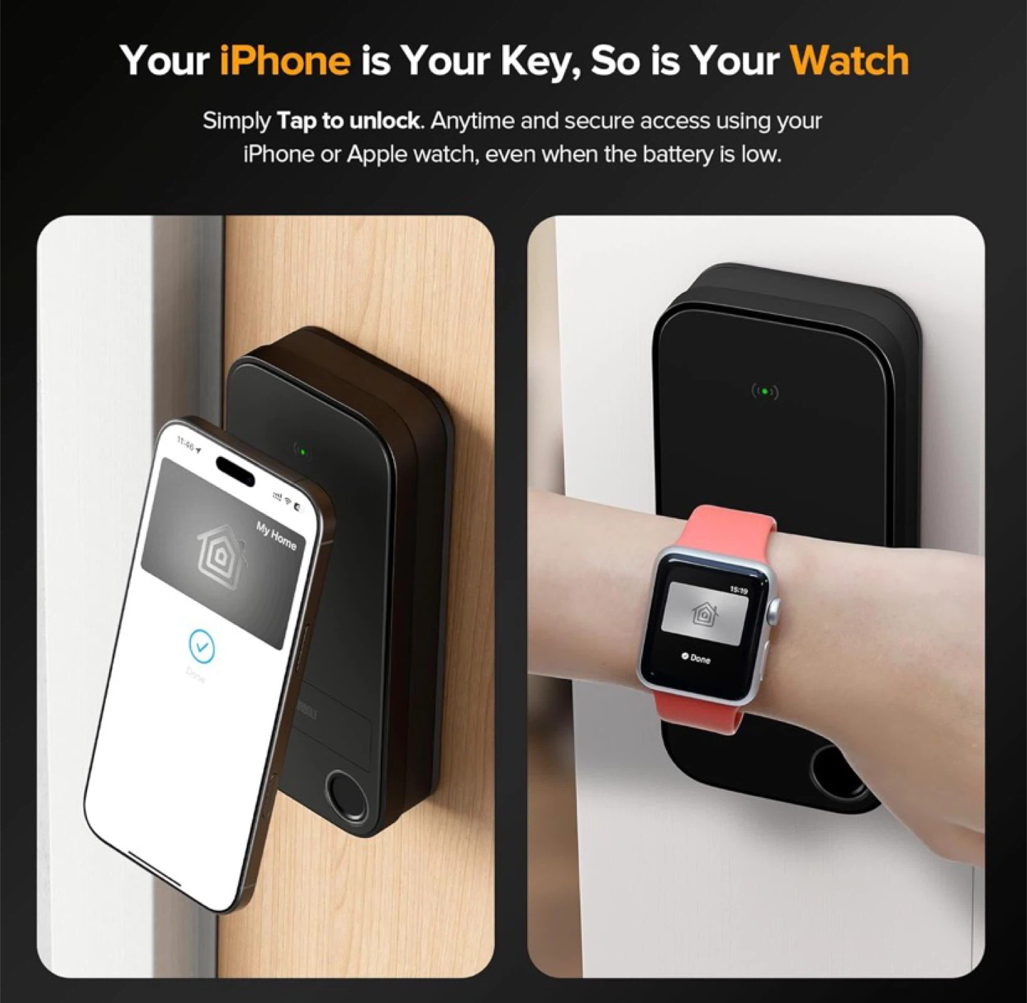 Thorbolt X1 Apple Home Key Lock - Smart Keyless Entry - photo 2
