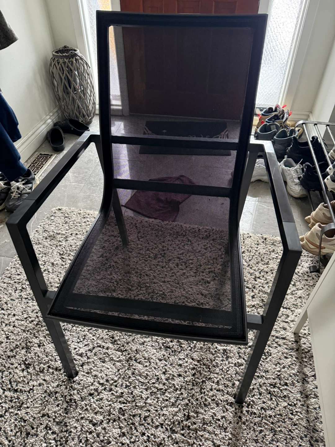 ARD  Chair set with Cushion 4 chair and table without glass - photo 3
