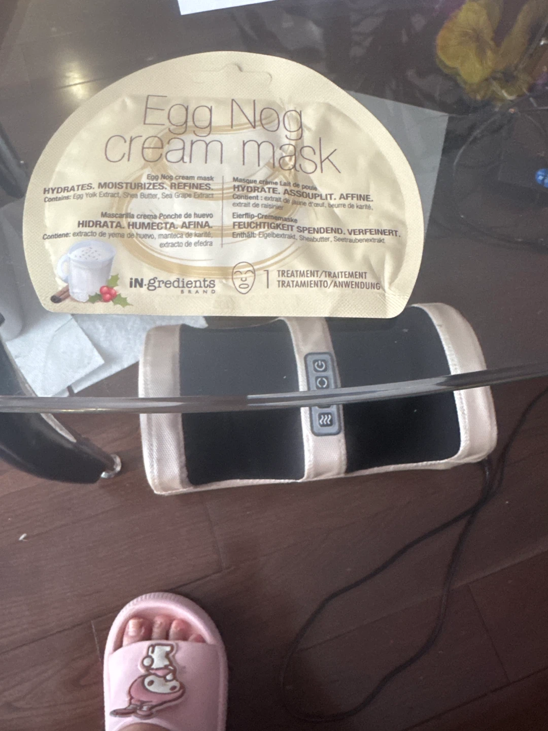 iN-gredients Egg Nog Cream Mask