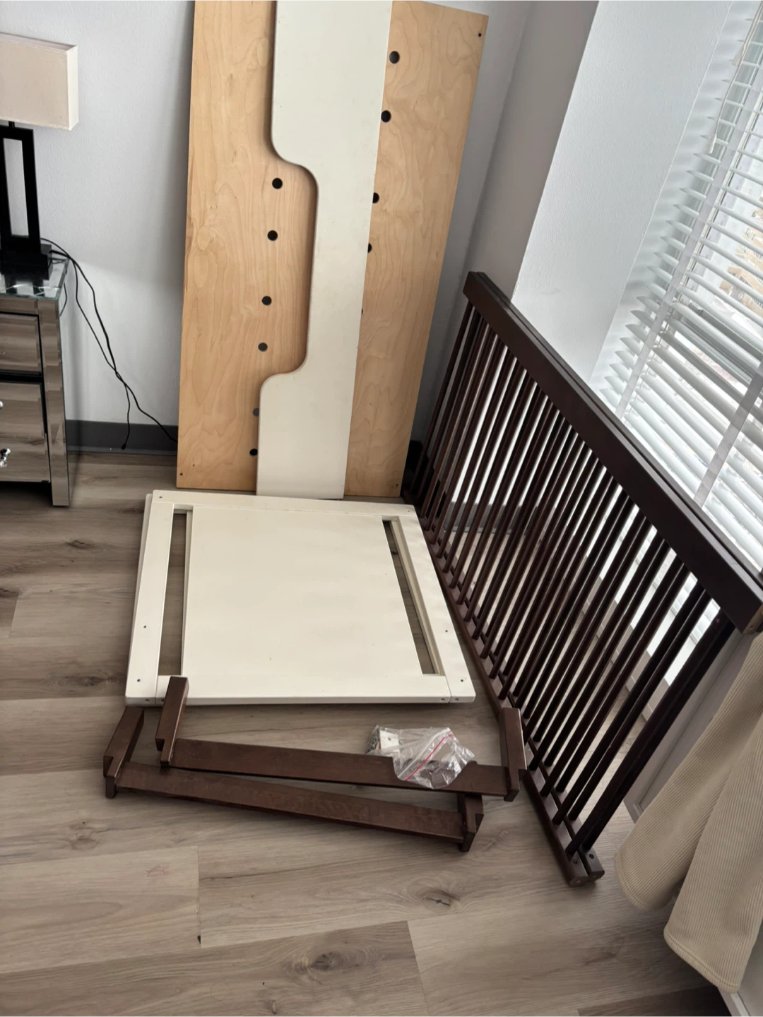 White Baby Crib - photo 3