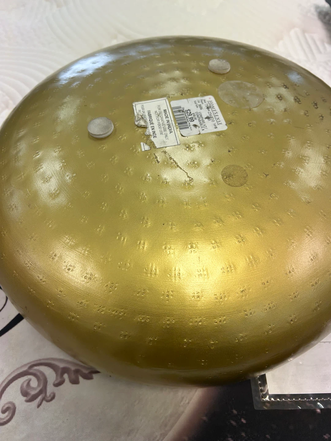 Gold Decorative Bowl