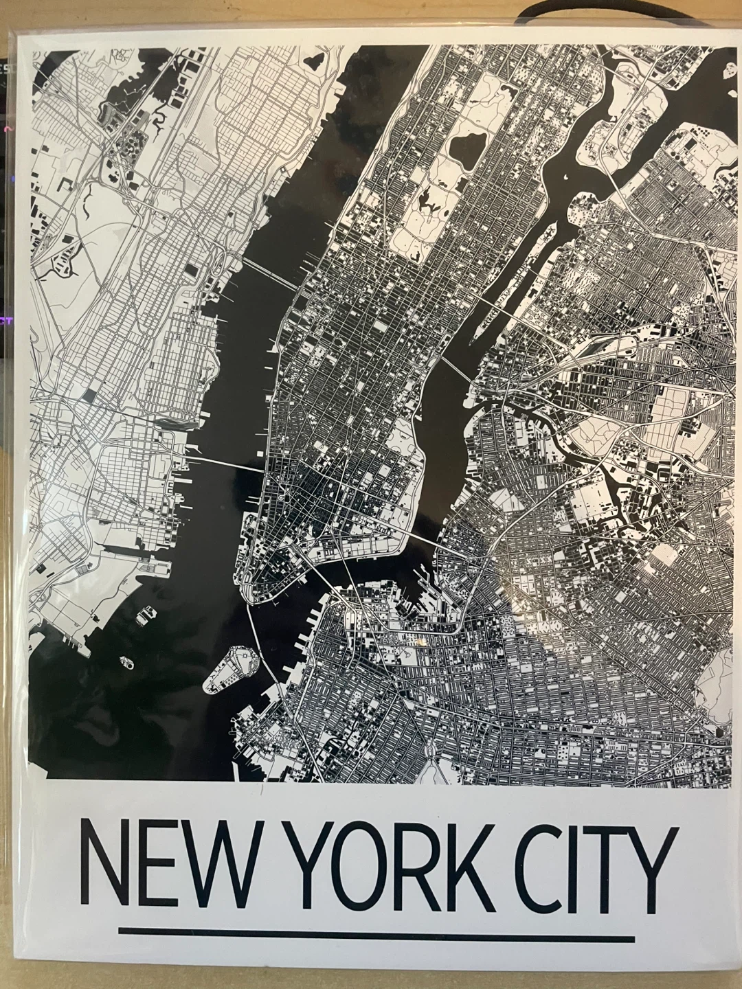 Seoul/NYC Map Print - photo 3